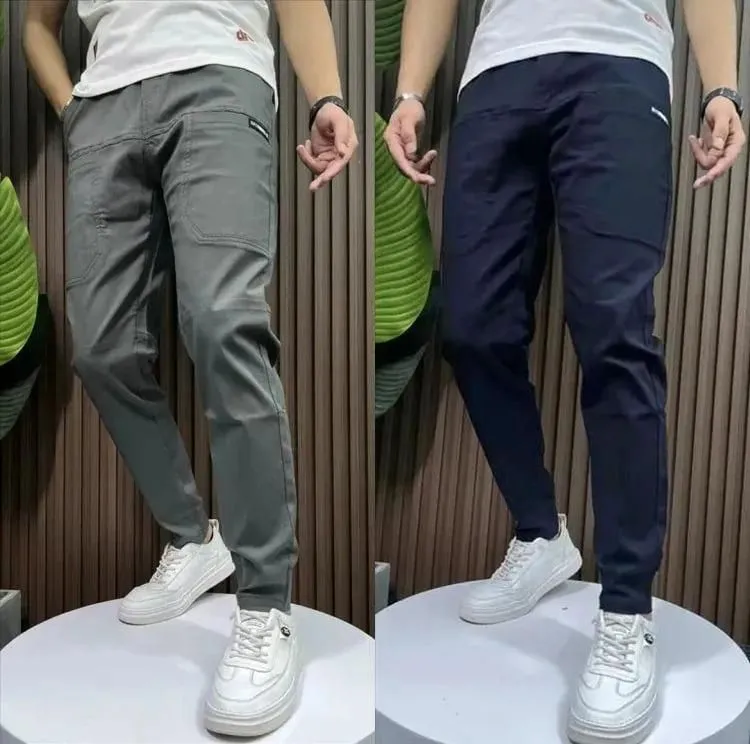 6 Pocket Casual Joggers (Pack of 2)