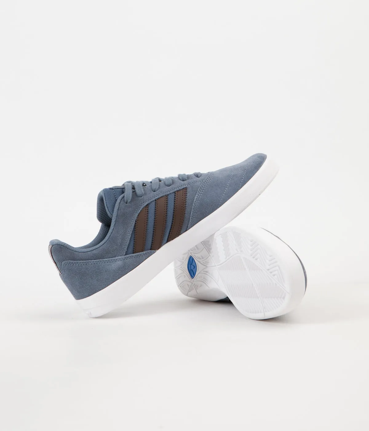 Adidas Suciu ADV II Shoes - Raw Steel / Brown / White