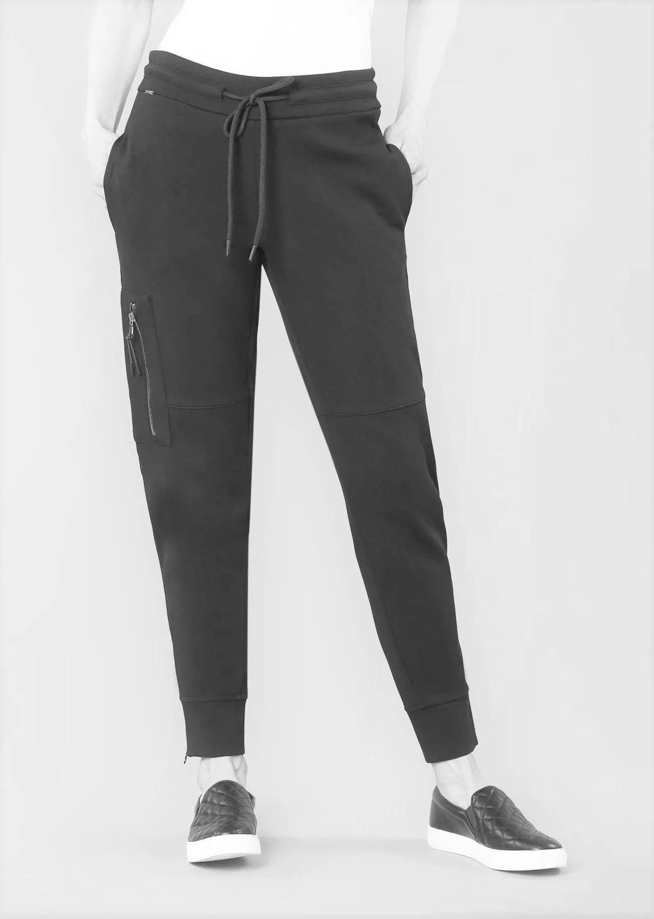 Alana 29" Slim Jogger Pant - Charcoal (Only L   XL Left)