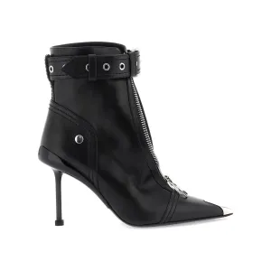 Alexander Mcqueen 'slash biker' ankle boots