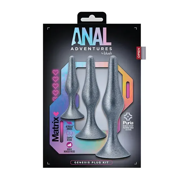 Anal Adventures Matrix By Blush Matrix Genesis Plug Kit