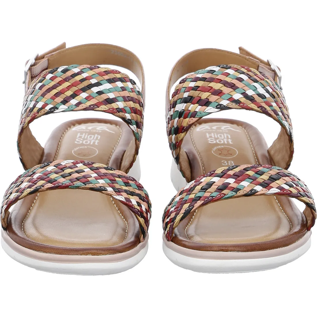 Ara Kreta Woven Effect ladies Sandal