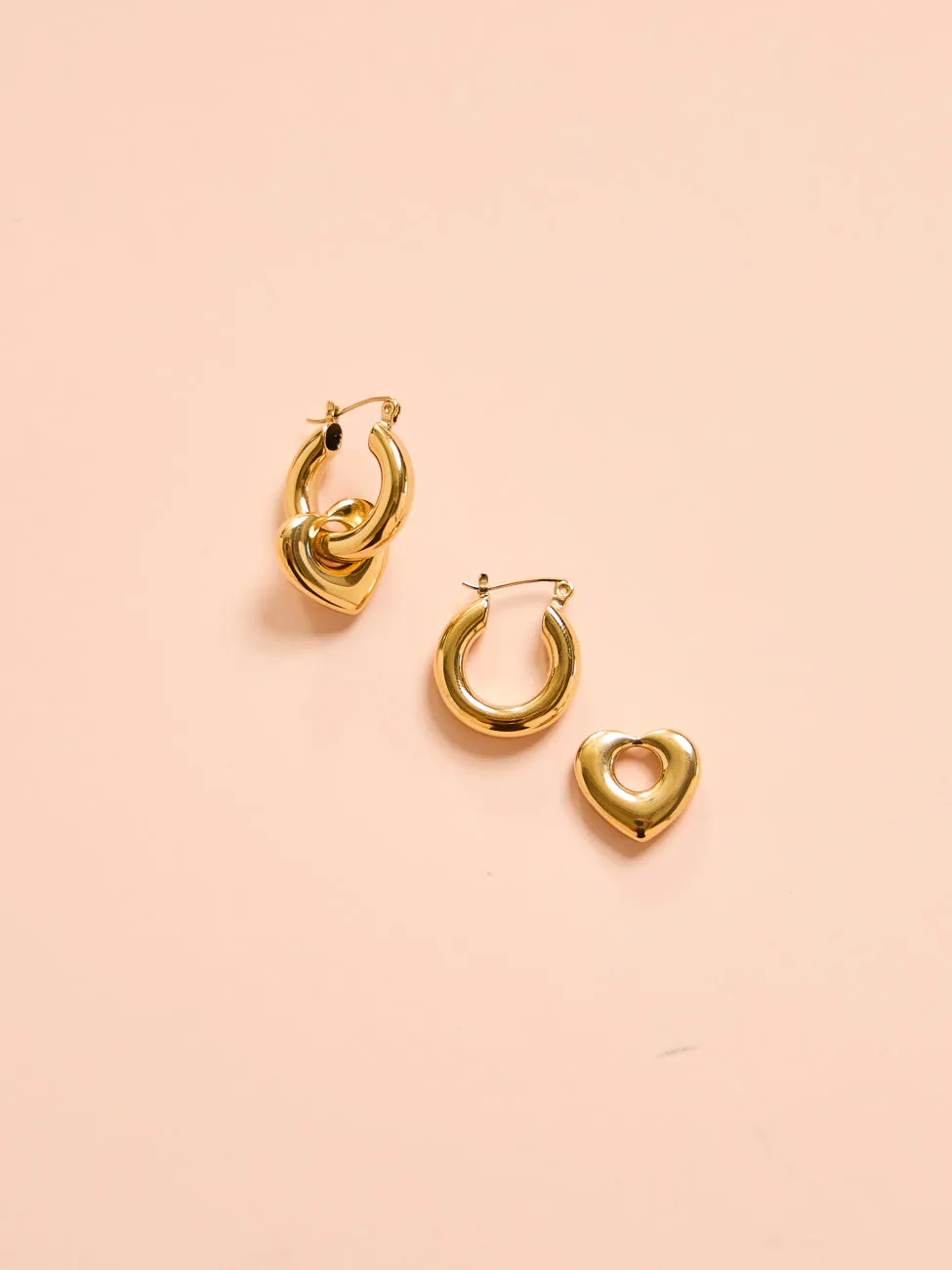 Arms of Eve Te Amo Earrings in Gold