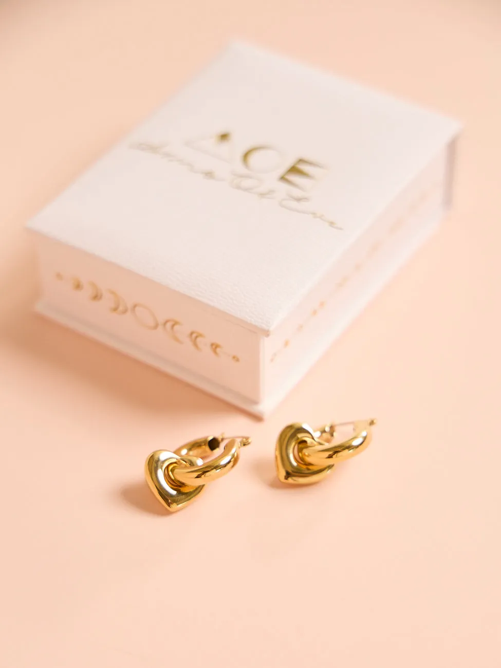 Arms of Eve Te Amo Earrings in Gold