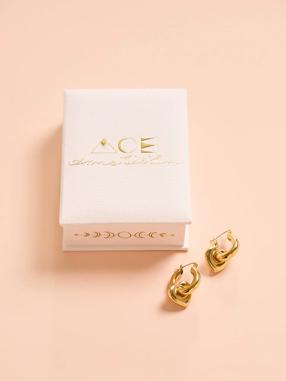 Arms of Eve Te Amo Earrings in Gold