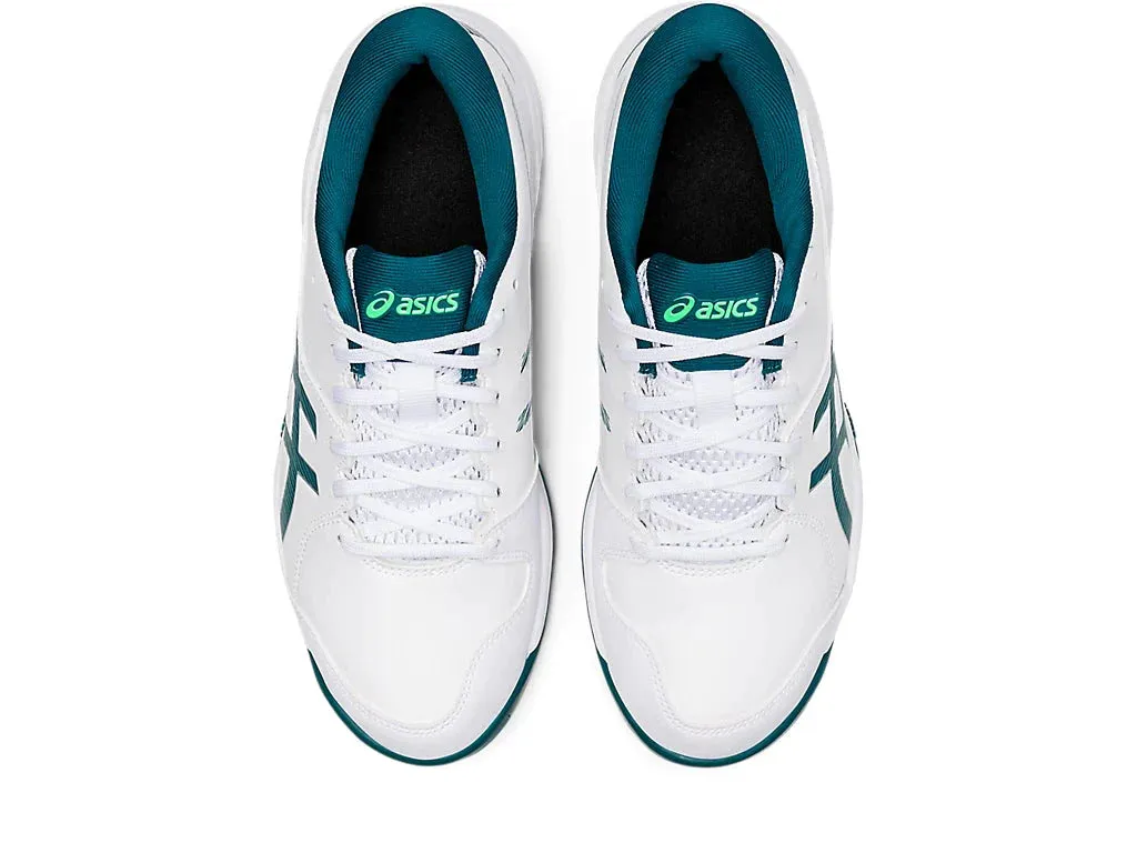 Asics Gel Peake 2 Cricket Rubber Shoe White/velvet Pine