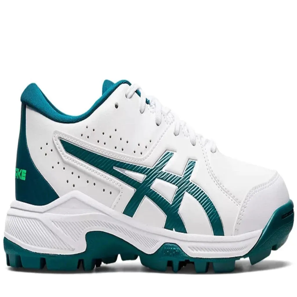 Asics Gel Peake 2 Cricket Rubber Shoe White/velvet Pine