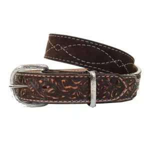 B1204 - Brown Suede Belt