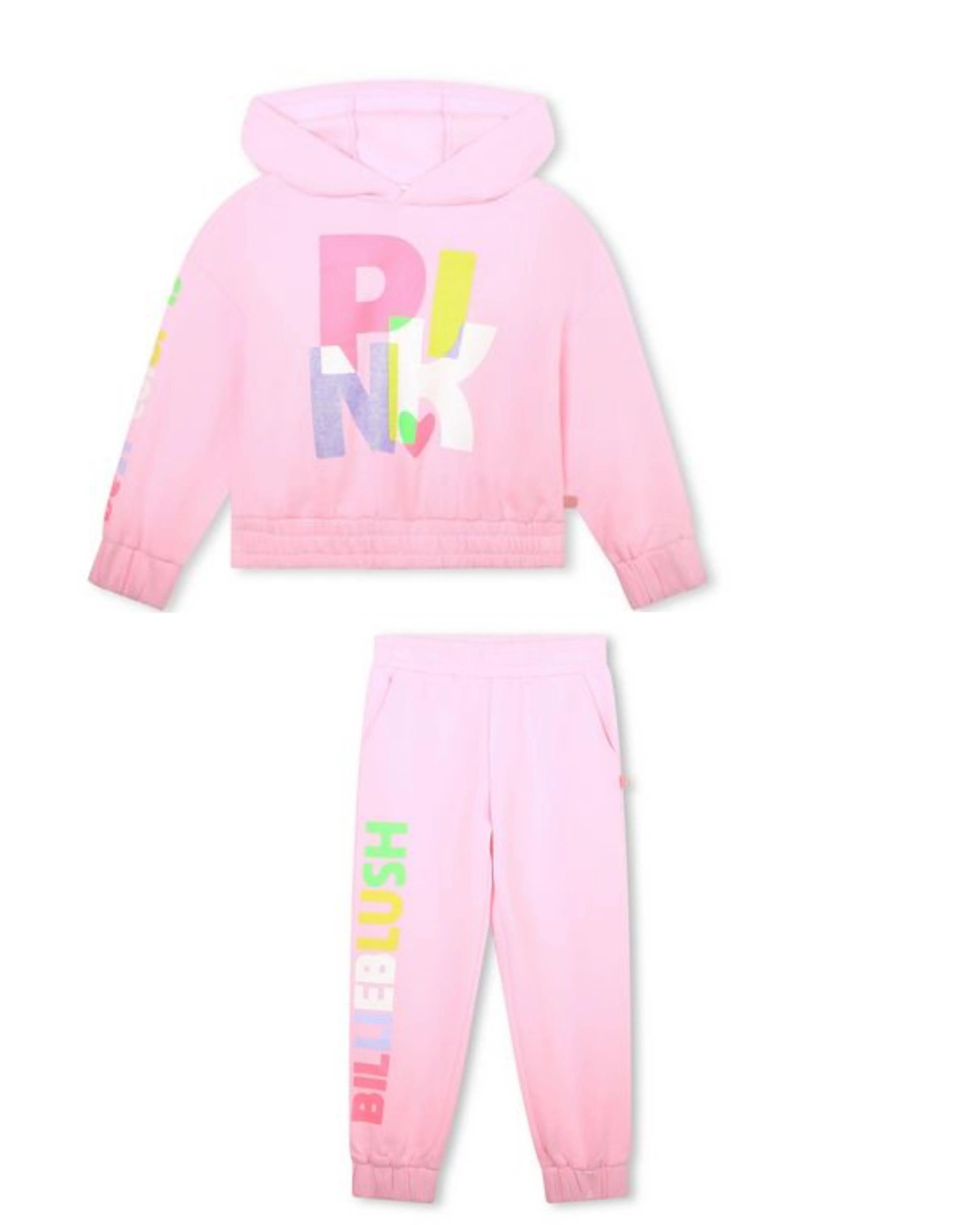 BILLIEBLUSH BACK BRUSH FRENCH TERRY JOGGING SET