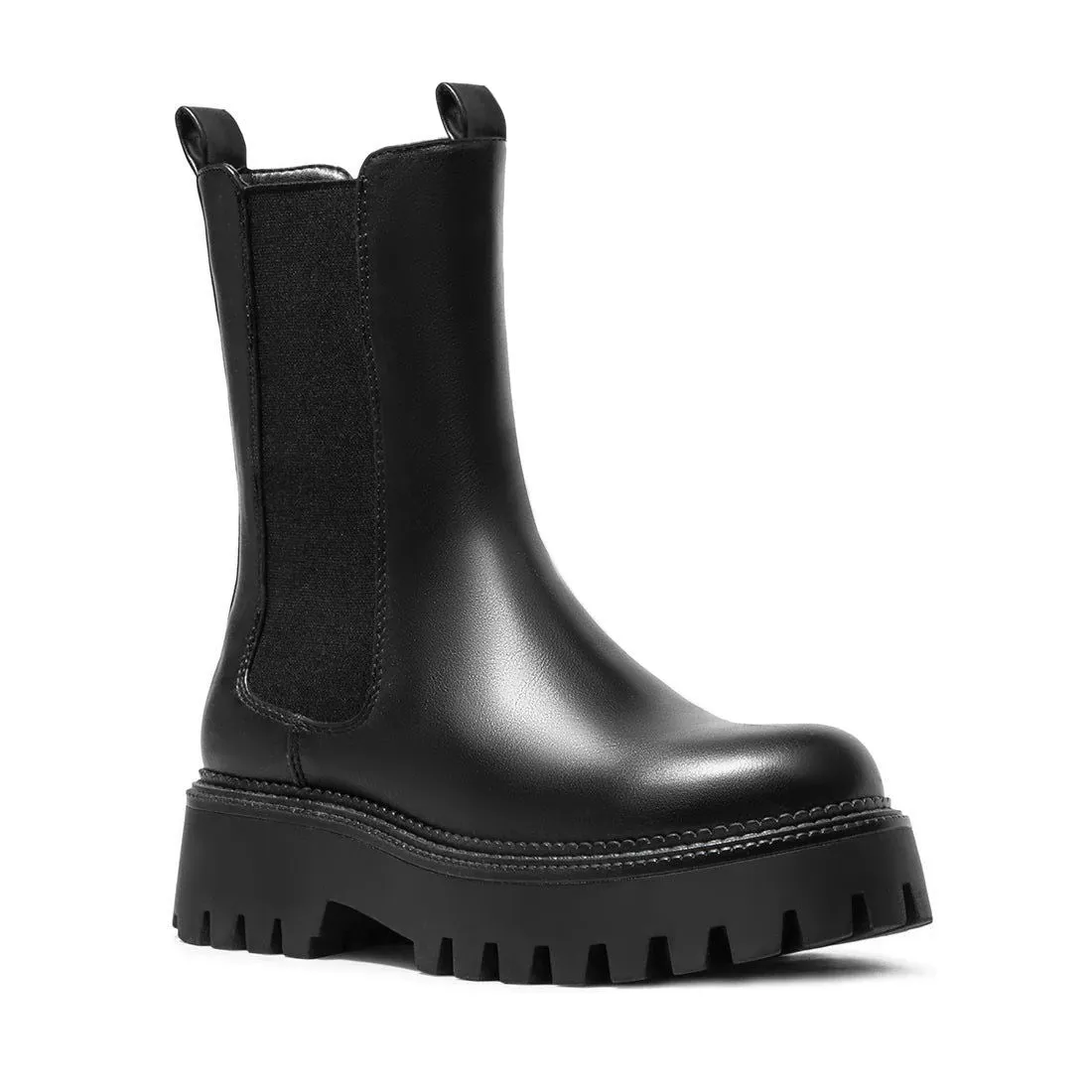 BOTA SLIP-ON BLACK BOOTS