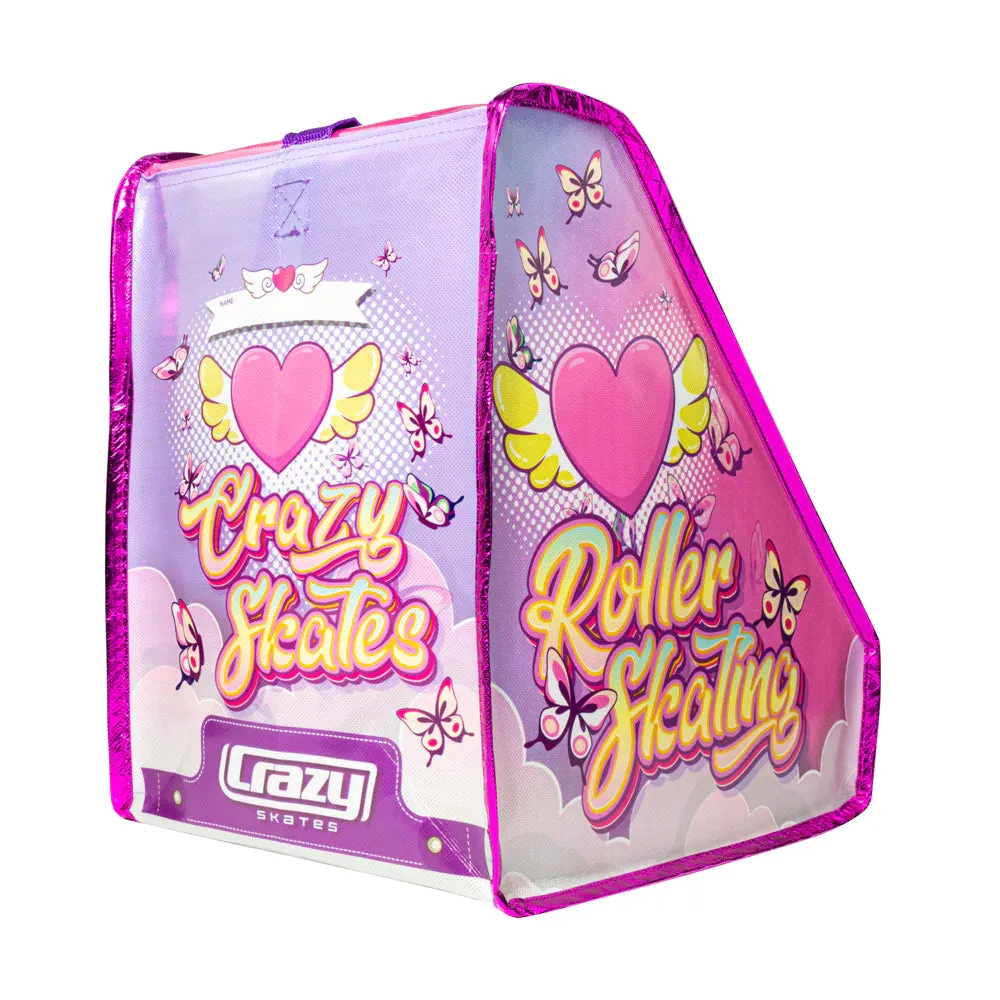 Crazy Hearts Skate Bag