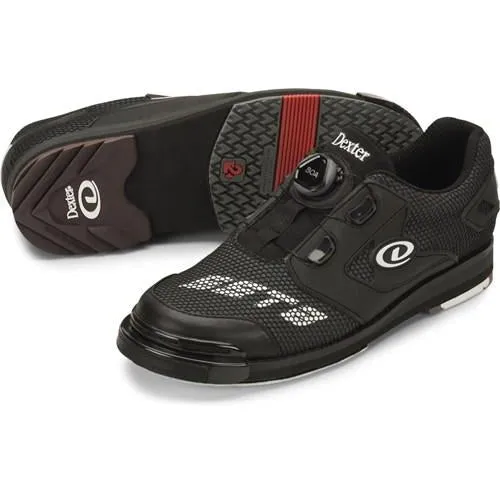 Dexter Mens SST 8 Power Frame BOA Right/Left Hand Bowling Shoes Black