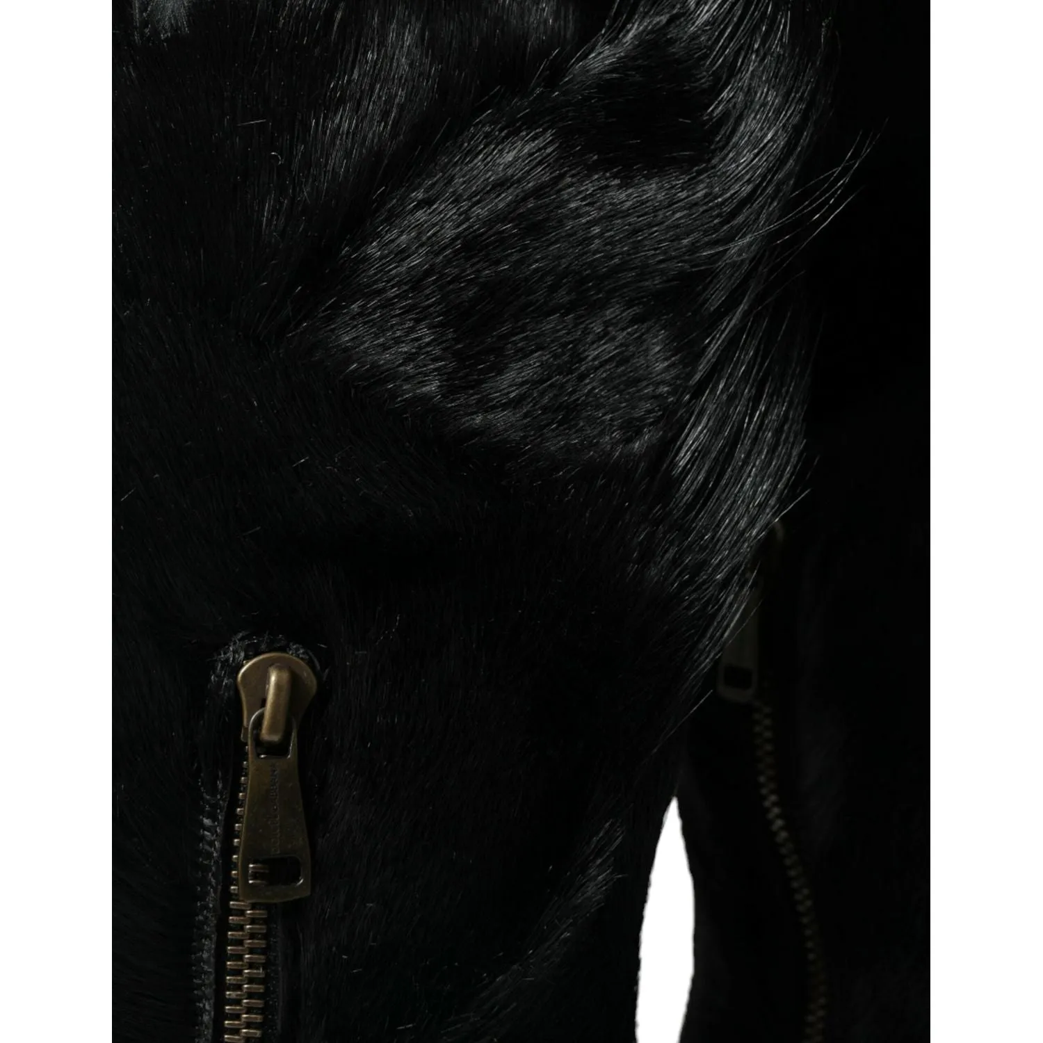 Dolce & Gabbana Opulent Gazelle Fur Mid Calf Boots