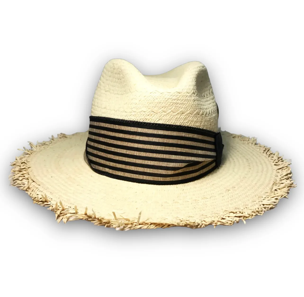 FLAMEKEEPERS HAT CLUB TAMBEROS LECHE CREMA STRAW HAT