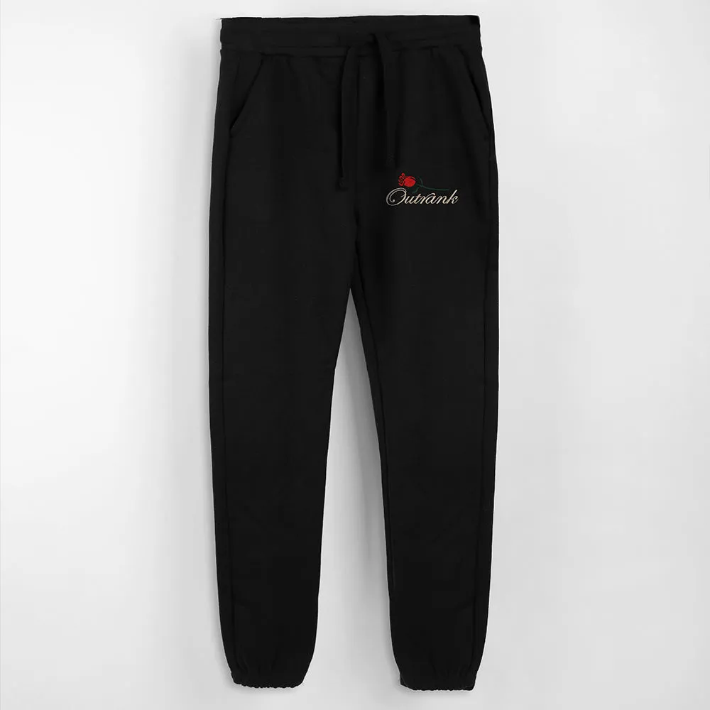 Getting My Flowers Embroidered Joggers