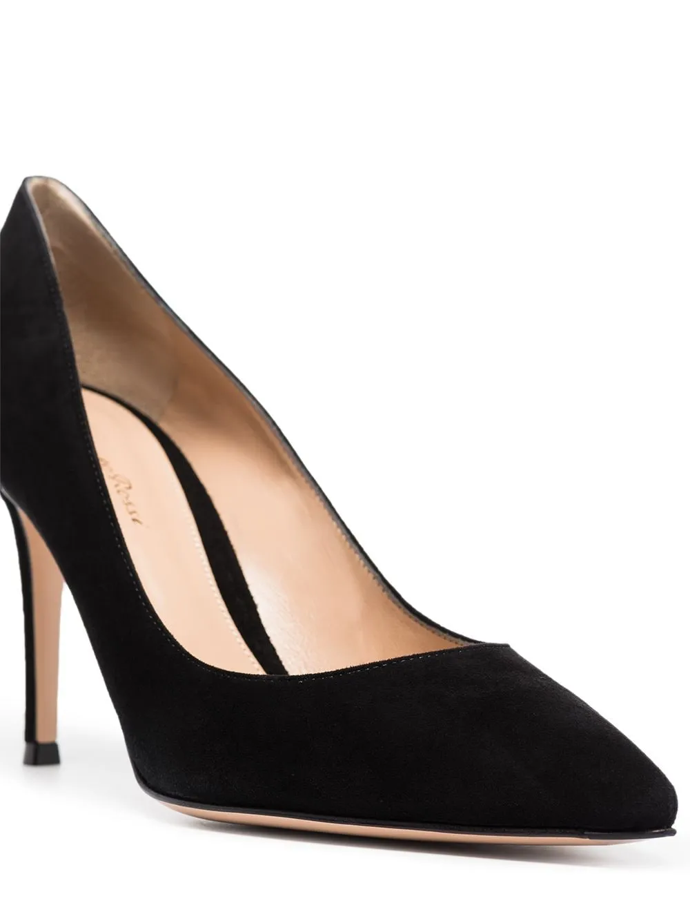 Gianvito Rossi With Heel Black