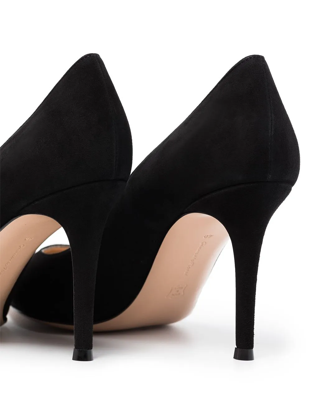 Gianvito Rossi With Heel Black