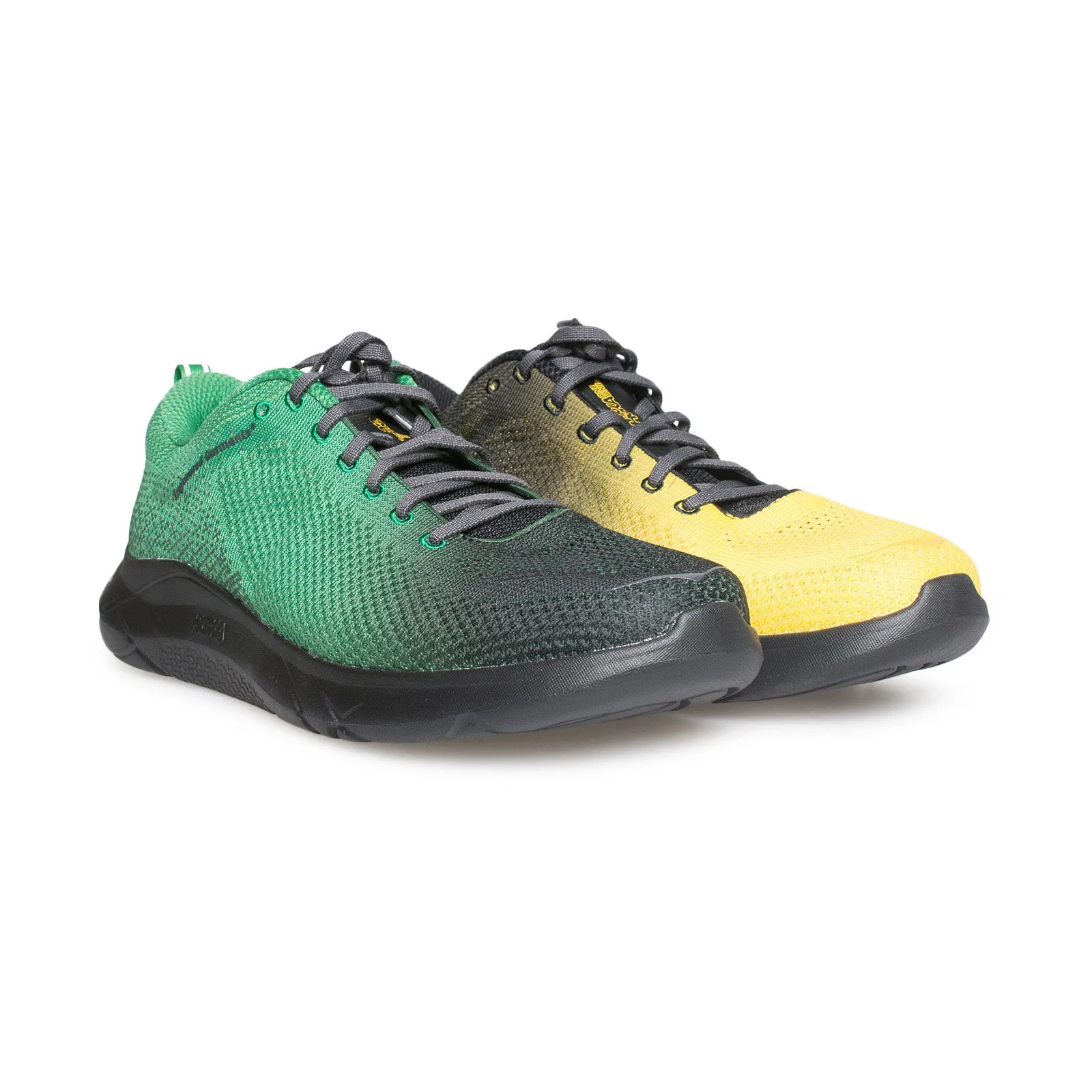 HOKA Hupana 2 EG Spectra Yellow / Amazon / Black Running Shoes - Men's