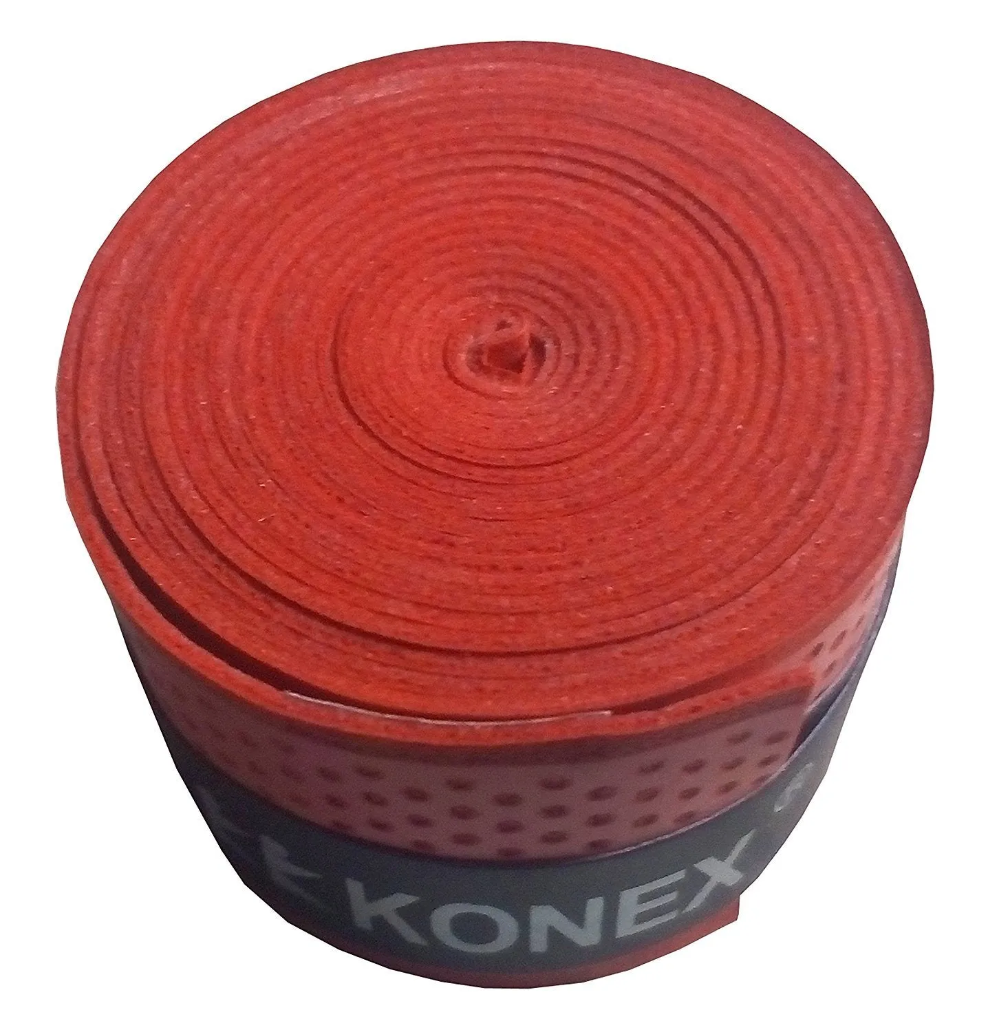 KONEX Dotted Anti-slip Badminton, Squash, Tennis Racquet Handle Over Grip - Pack of 5