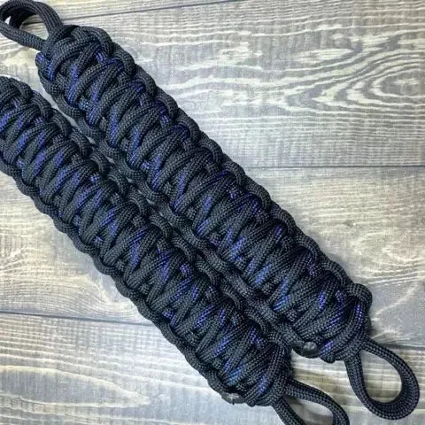 Krawlergrips Thin Blue Line Paracord Grab Handle