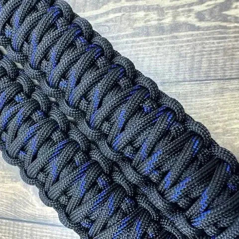 Krawlergrips Thin Blue Line Paracord Grab Handle