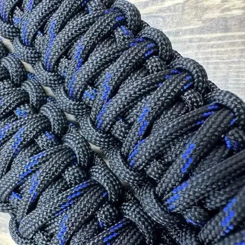 Krawlergrips Thin Blue Line Paracord Grab Handle