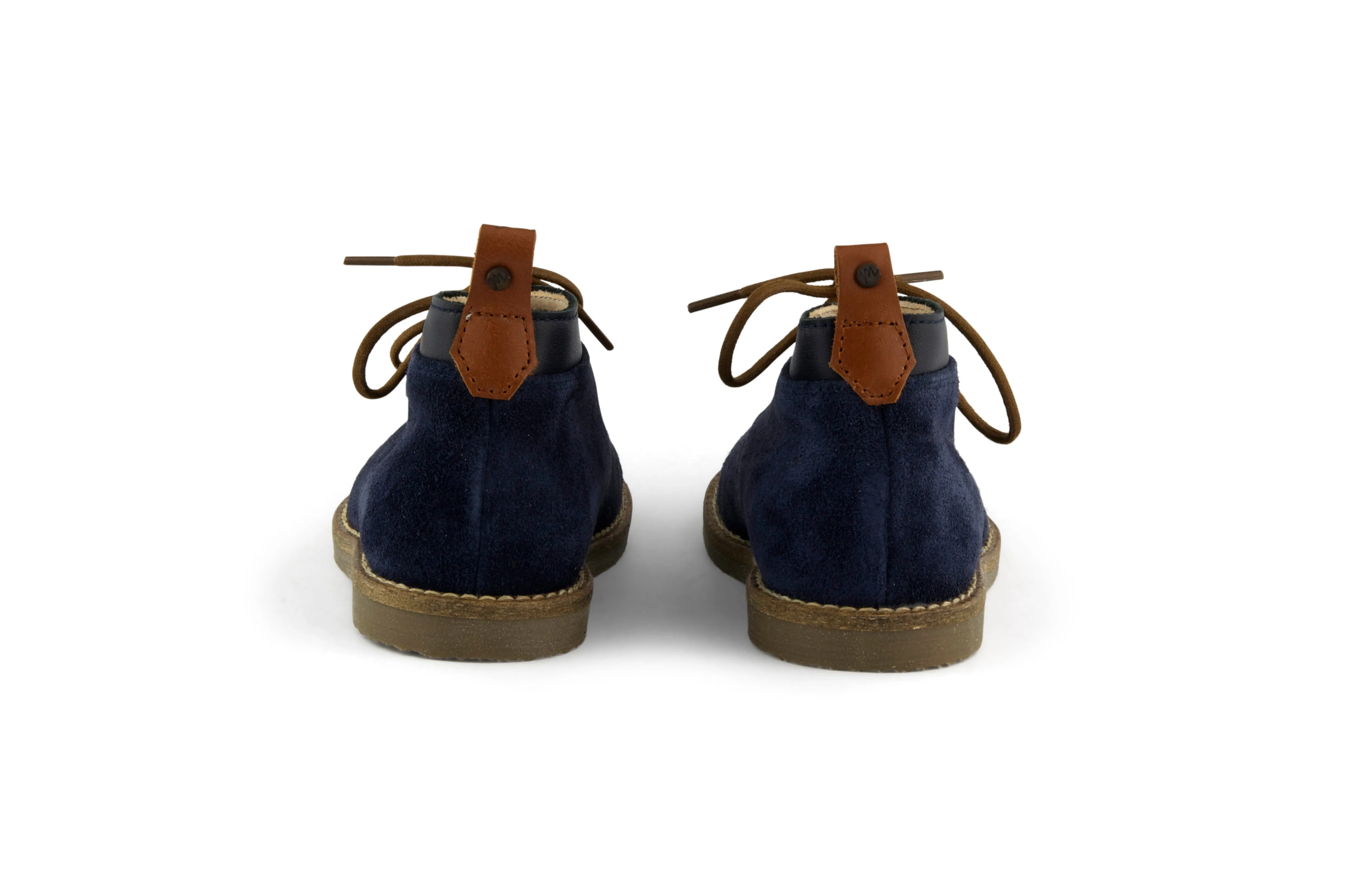 Manuela de Juan Boys Navy Suede Boot