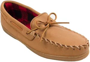 Minnetonka Men's Moosehide Fleece Moc