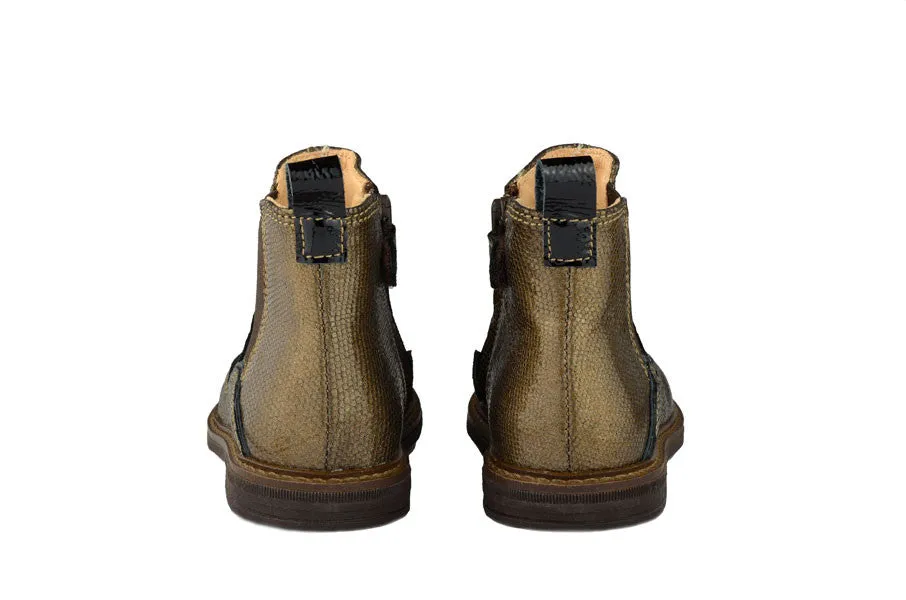 Ocra Girls Bronze Leather Boot