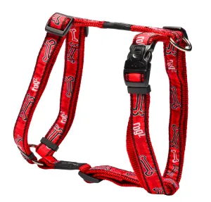 Rogz Fancy Dress Harness - Red Bones Extra Large