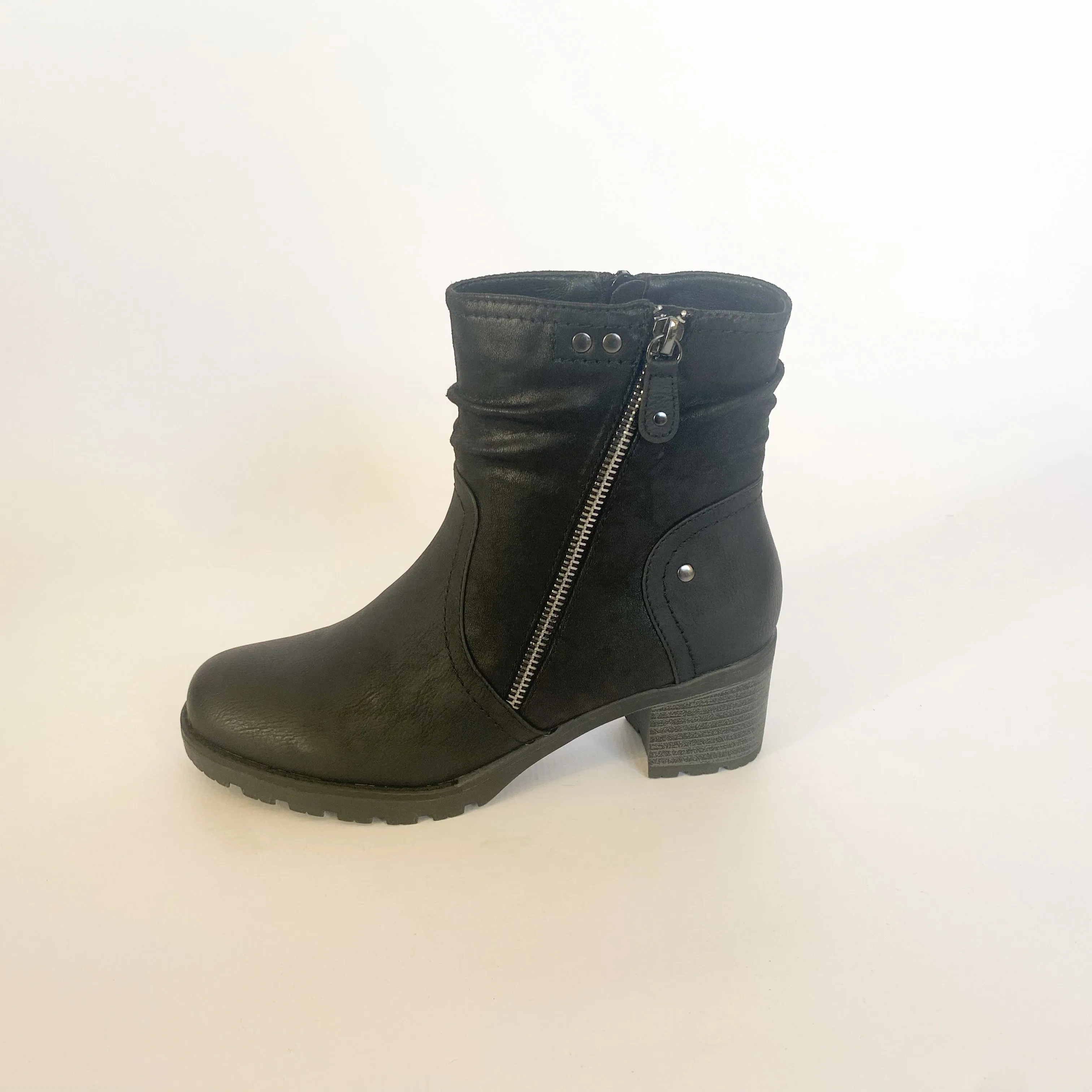 Savoy black ankle boot