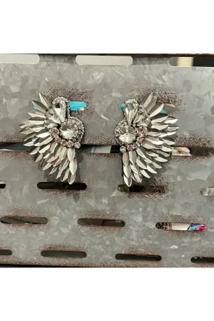 Silver Wing Earrings