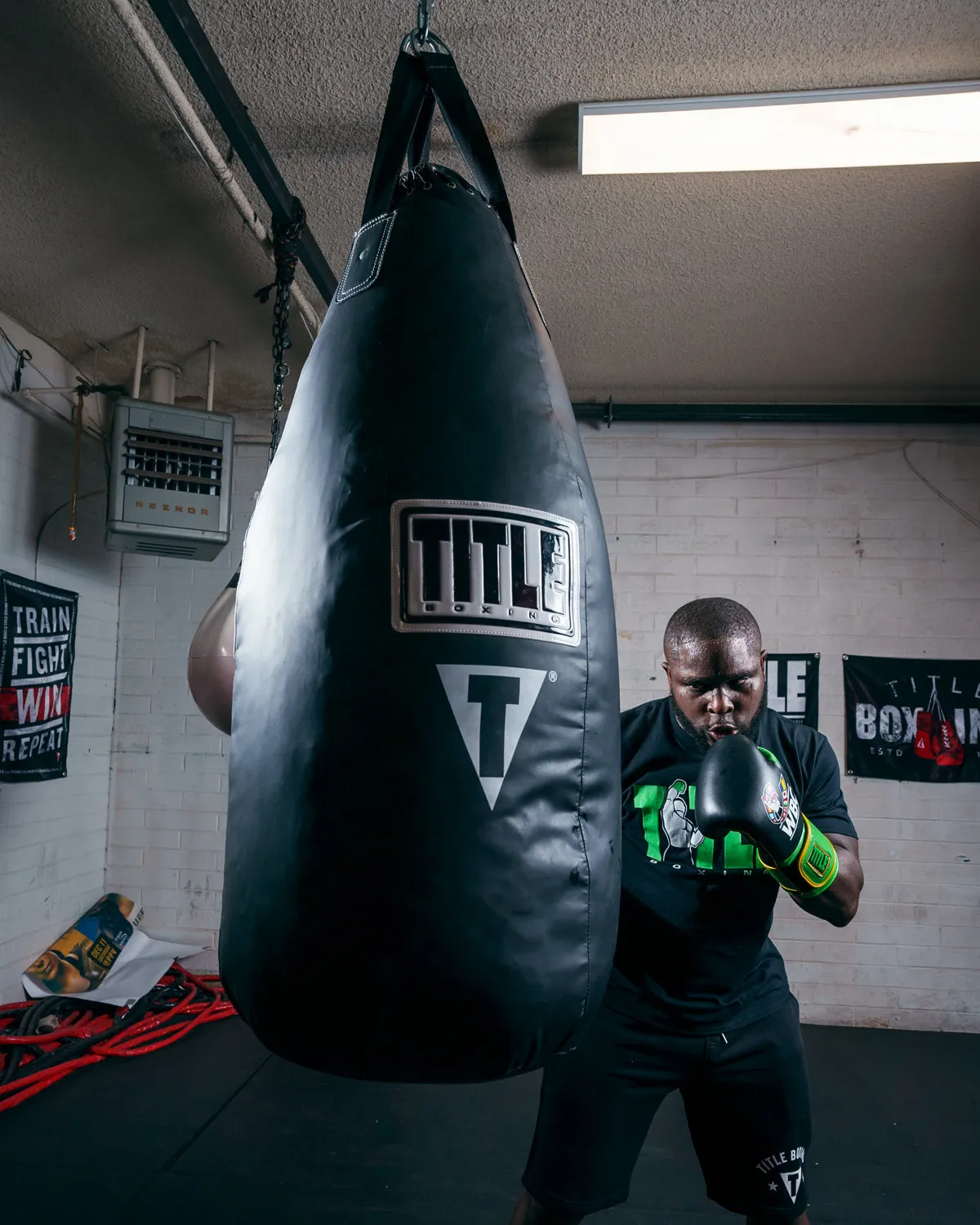 TITLE Boxing Tear Drop Heavy Bag