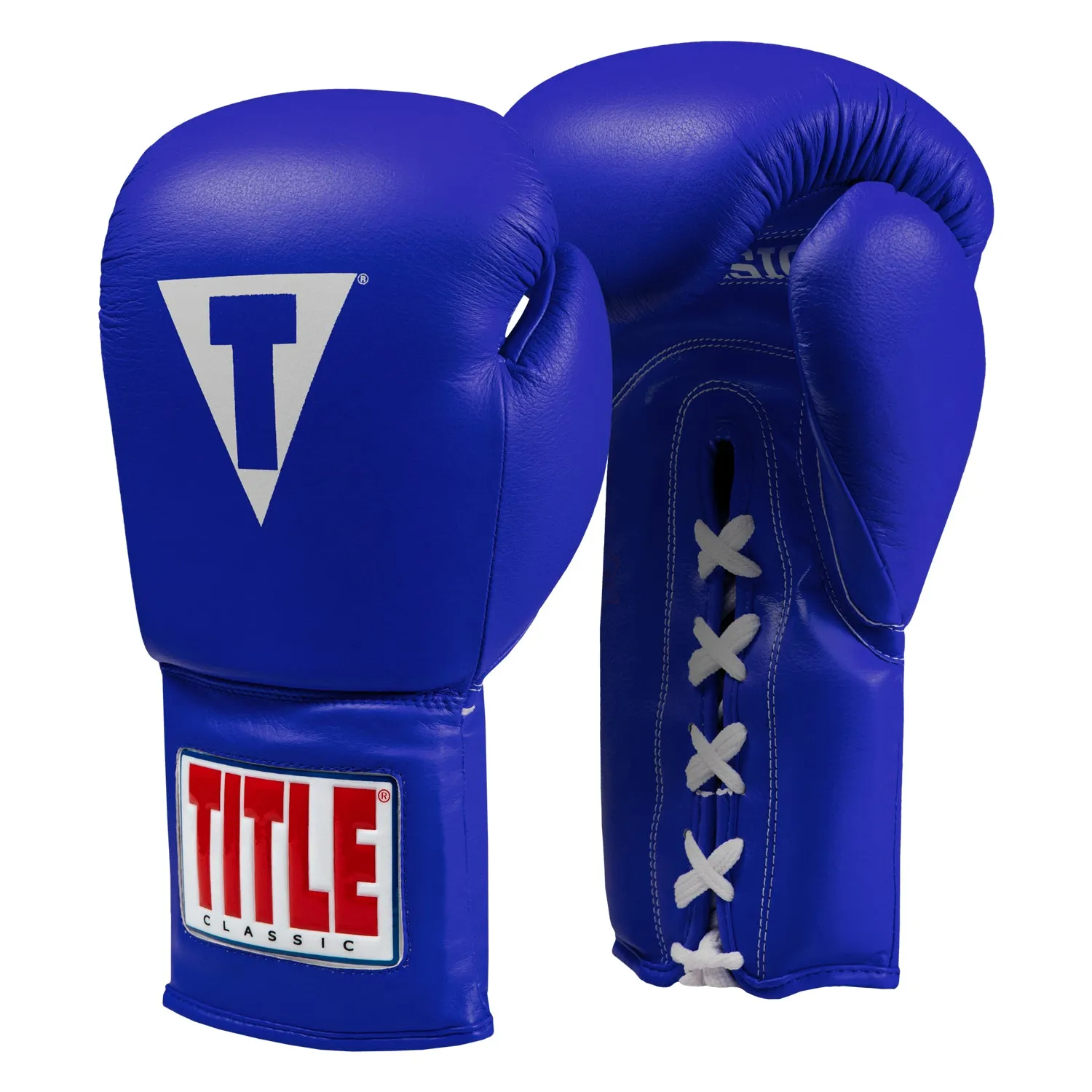 TITLE Classic Leather Lace Training Gloves 2.0