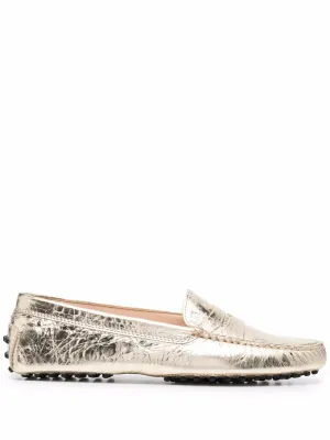 Tod's Flat shoes Golden