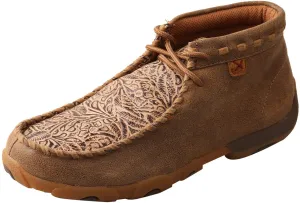 Twisted X Women'sChukka Driving Moc, Bomber/Nude Print, 8(M)