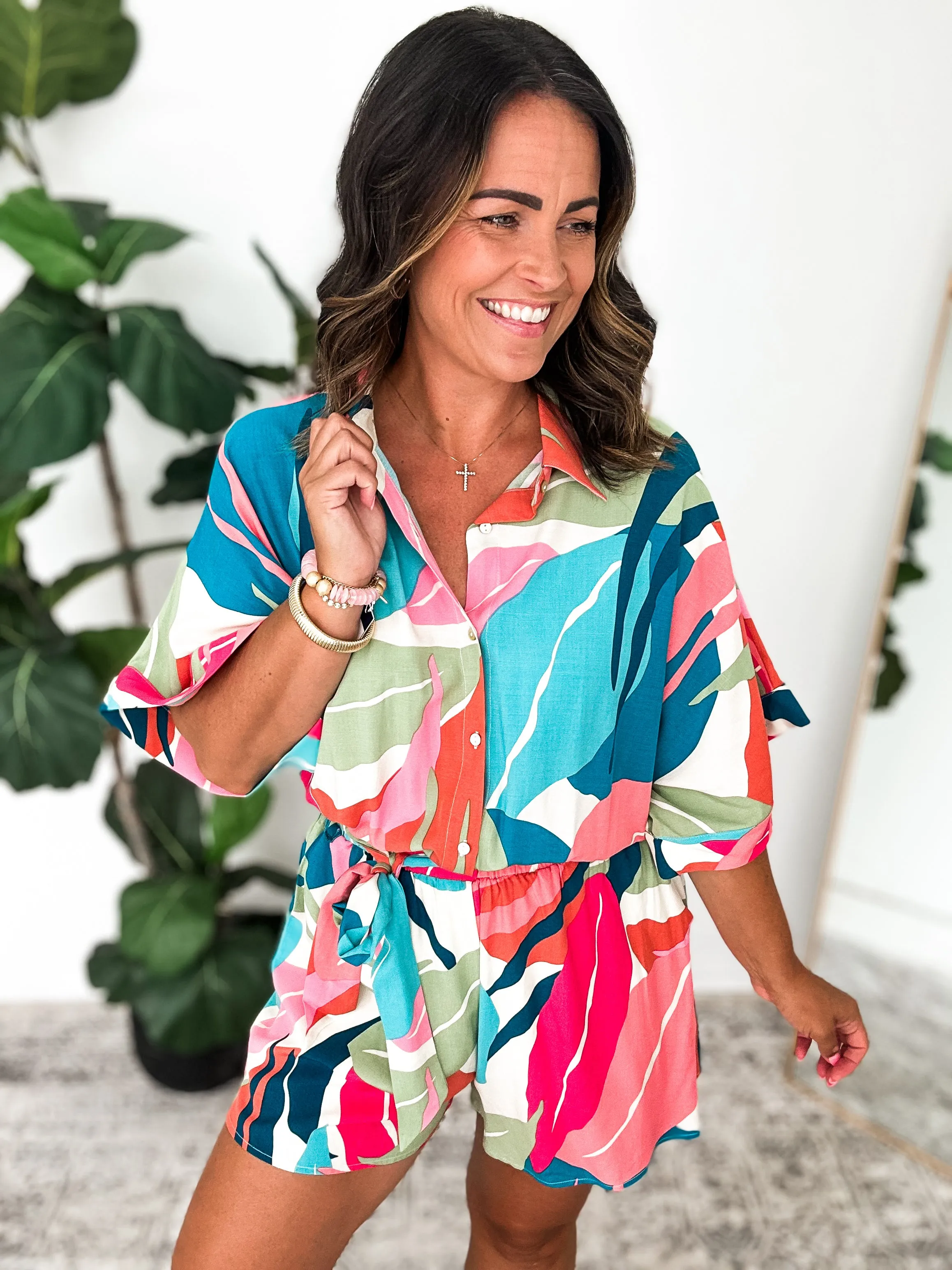 Watercolor Wonders Romper