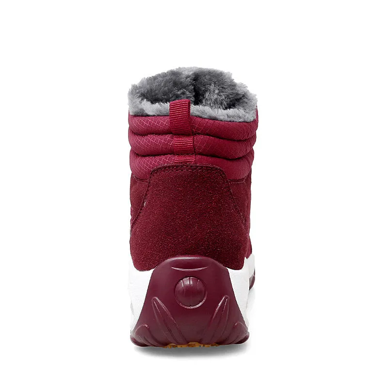 Women's Air Cushion Winter Fur Boots